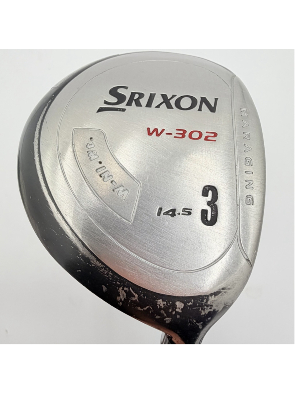 SRIXON W-302 3 Wood 14.5° Regular Flex Graphite RH Maraging Golf Club